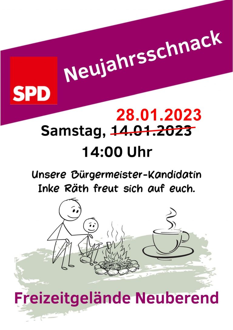 Neujahrsschnack im Freizeitgelände