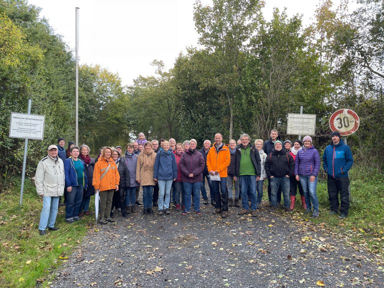 Wanderung über den Standortübungsplatz